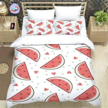Housse de Couette Tranche De Pastèque